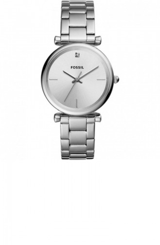 Silver Gray Wrist Watch 4440