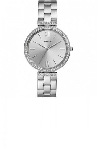 Silver Gray Wrist Watch 4539