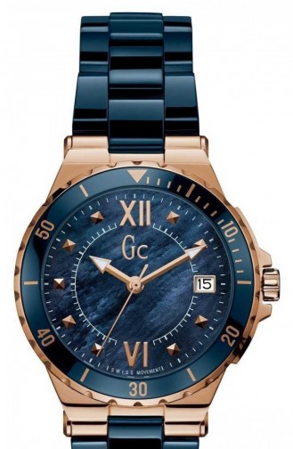 Navy Blue Horloge 42003L7MF