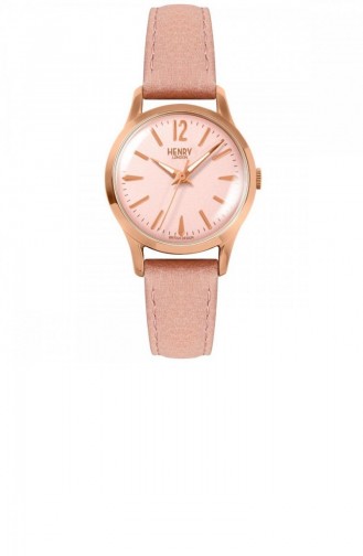 Montre Peau Rose 25-S-0170