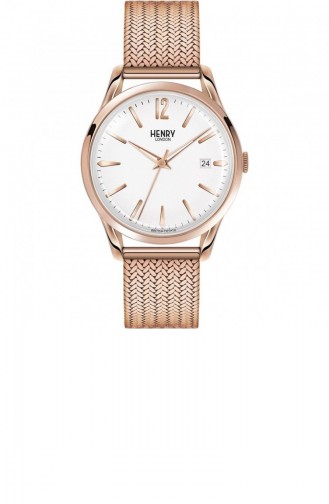 Rose Tan Wrist Watch 39-M-0026