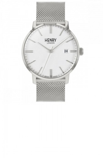 Silbergrau Uhren 40-M-0373
