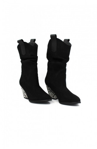 Bottes-Bottines Noir 00202.SIYAHSUET