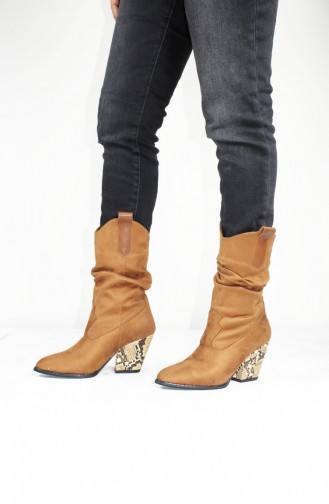 Bottes-Bottines Tabac 00202.TABA