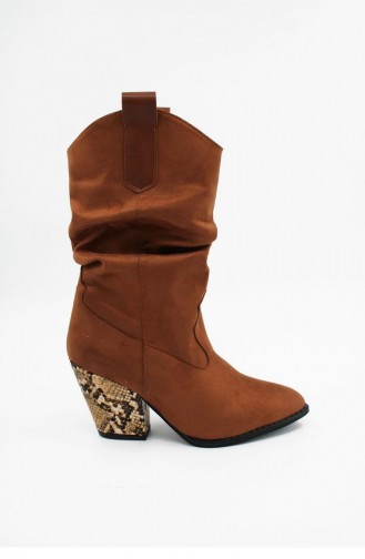 Bottes-Bottines Tabac 00202.TABA
