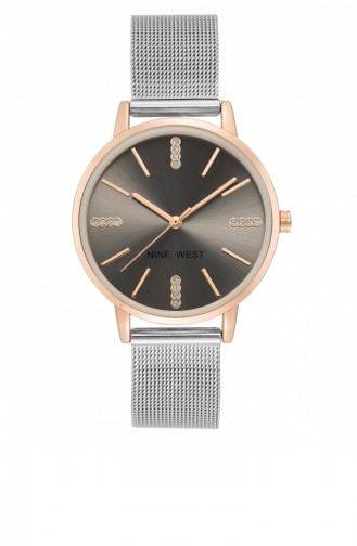 Silver Gray Wrist Watch 2503GYRT