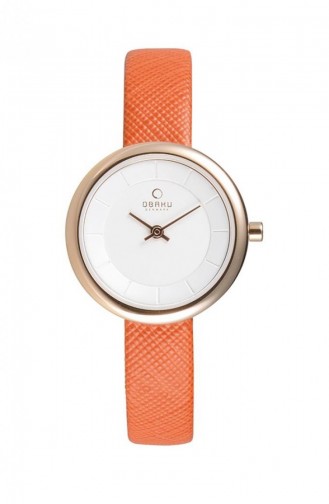 Orange Wrist Watch 146LXVIRO