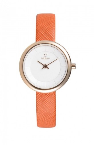 Orange Wrist Watch 146LXVIRO