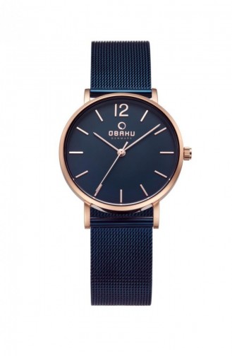 Navy Blue Horloge 197LXVLML
