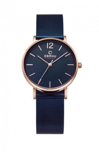 Navy Blue Horloge 197LXVLML