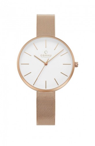 Rose Tan Wrist Watch 211LXVIMV