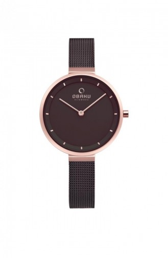 Brown Wrist Watch 225LXVNMN
