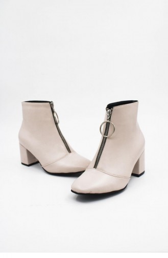 Beige Boots-booties 00189.NUDECILT