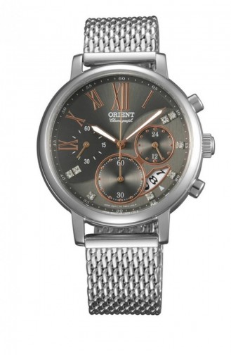 Silver Gray Horloge 02004K0