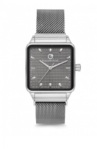 Silver Gray Wrist Watch 16006.02
