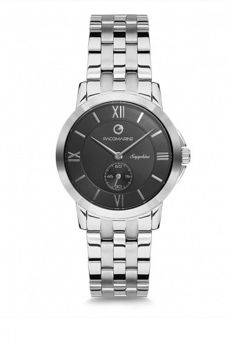 Silver Gray Wrist Watch 61127.02