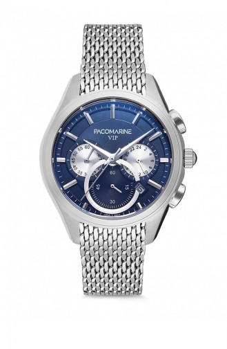 Silver Gray Wrist Watch 88002.06