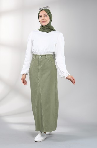 Khaki Skirt 4664-04