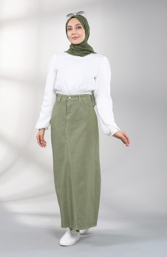 تنورة كاكي 4664-04