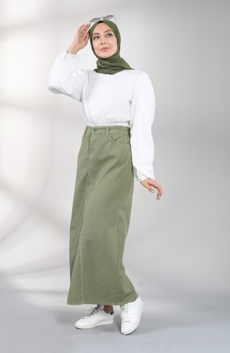 Khaki Skirt 4664-04