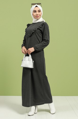 فستان أسود فاتح 1001-02