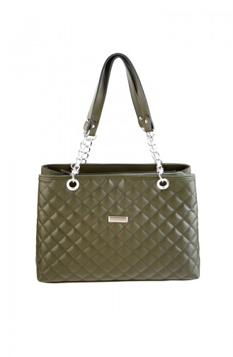 Green Shoulder Bag 8001-07