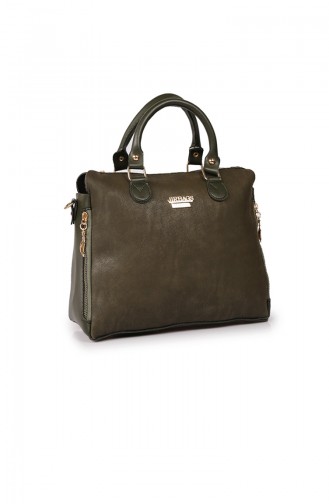 Khaki Schultertasche 38Z-04