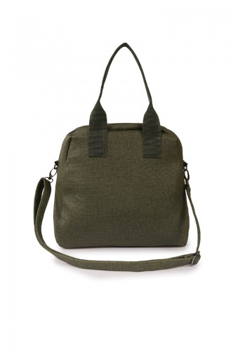 Khaki Schultertasche 40Z-02