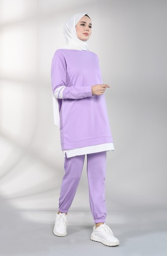 Garnili Eşofman Takım 40002-07Lila