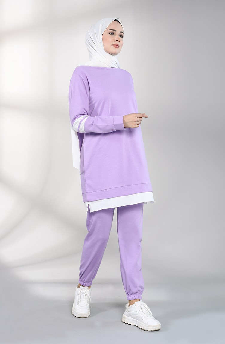 Garnili Eşofman Takım 40002-07Lila