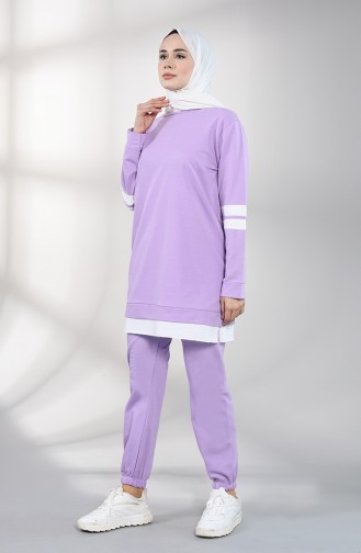 Garnili Eşofman Takım 40002-07Lila