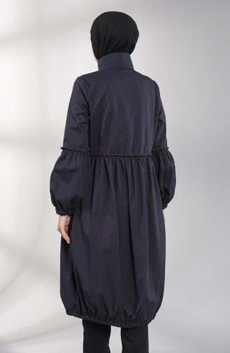 Rauchgrau Trench Coats Models 1350-03