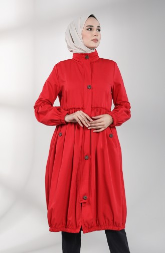 Red Trench Coats Models 1350-06