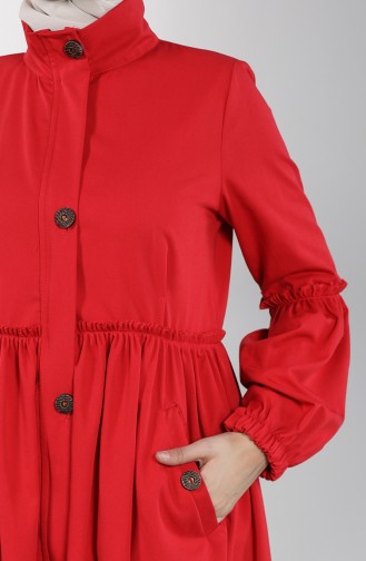 Red Trench Coats Models 1350-06