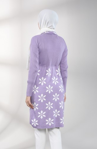 Knitwear Long Tunic 0083-05 Lilac 0083-05