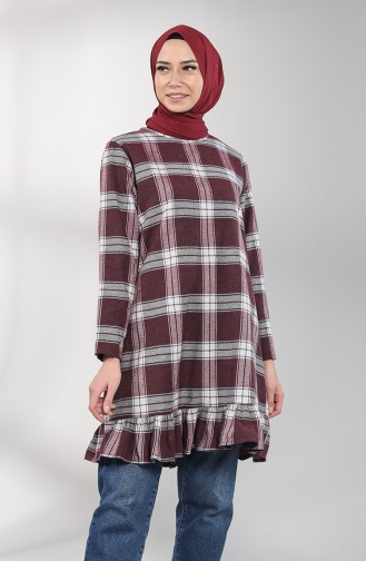 Claret red Tuniek 1432-02