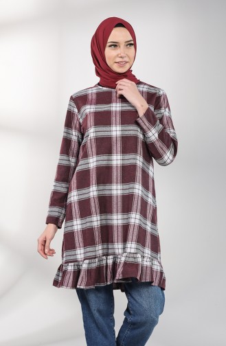 Claret red Tuniek 1432-02