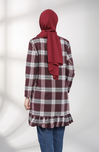 Claret red Tuniek 1432-02