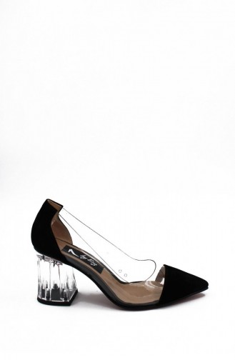 Black High-Heel Shoes 00258.SIYAHSUET
