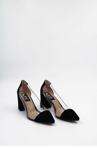 Schwarz Stöckelschuhe 00176.SIYAHSUET