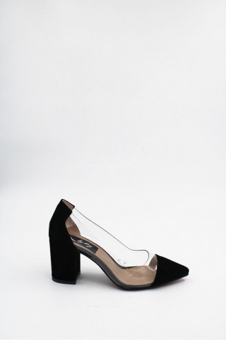 Schwarz Stöckelschuhe 00176.SIYAHSUET