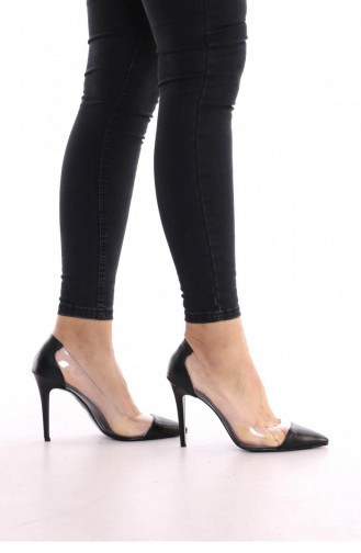 Schwarz Stöckelschuhe 00430.SIYAHCILT