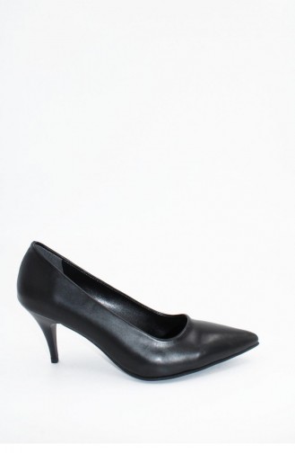 Black High-Heel Shoes 00253.SIYAHCILT