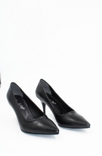 Black High-Heel Shoes 00253.SIYAHCILT