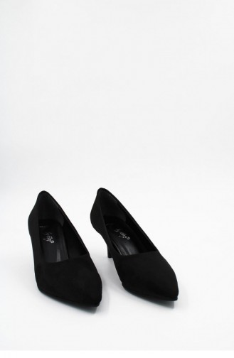 Black High-Heel Shoes 00256.SIYAHSUET