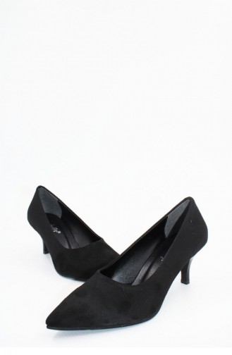 Black High-Heel Shoes 00256.SIYAHSUET