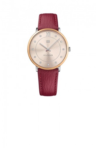 Claret red Horloge 1781810