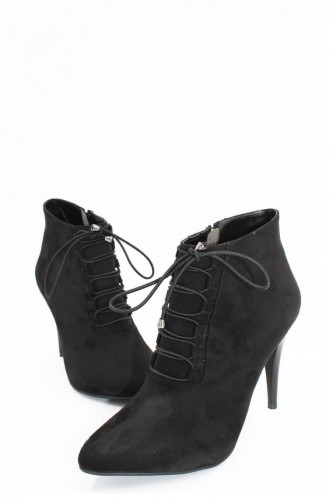 Black High-Heel Shoes 00252.SIYAHSUET