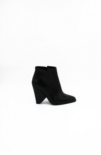 Black Boots-booties 00191.SIYAHKROKO