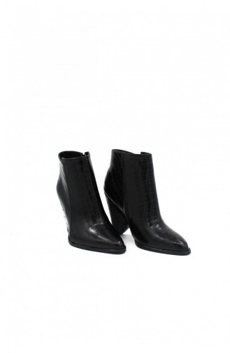 Black Boots-booties 00191.SIYAHKROKO